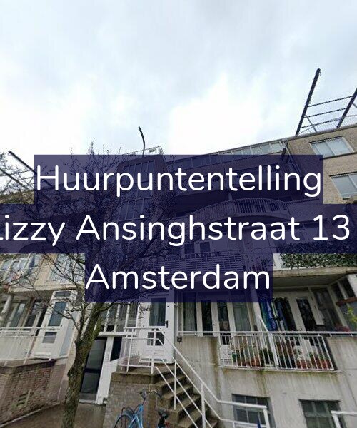 Foto gevel Huurpuntentelling voor Lizzy Ansinghstraat 131, Amsterdam