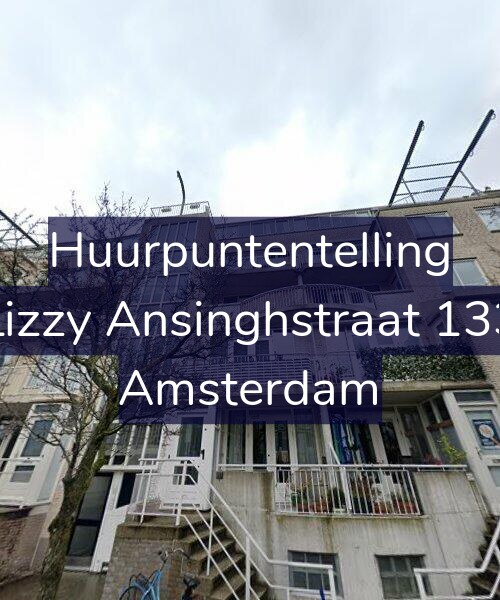 Foto gevel Huurpuntentelling voor Lizzy Ansinghstraat 133, Amsterdam