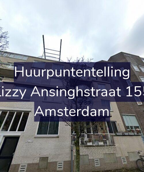 Foto gevel Huurpuntentelling voor Lizzy Ansinghstraat 155, Amsterdam