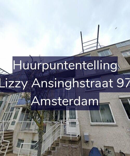 Foto gevel Huurpuntentelling voor Lizzy Ansinghstraat 97, Amsterdam