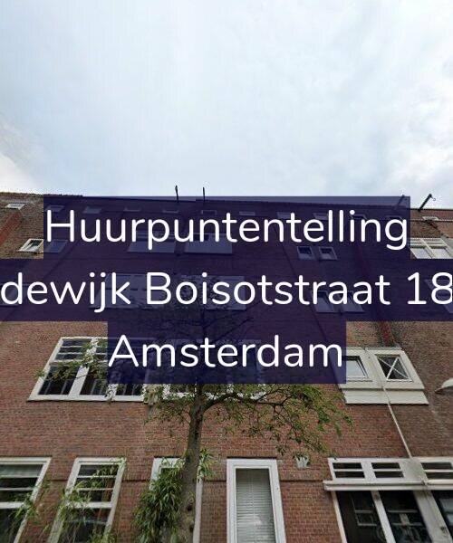 Foto gevel Huurpuntentelling voor Lodewijk Boisotstraat 18-2, Amsterdam