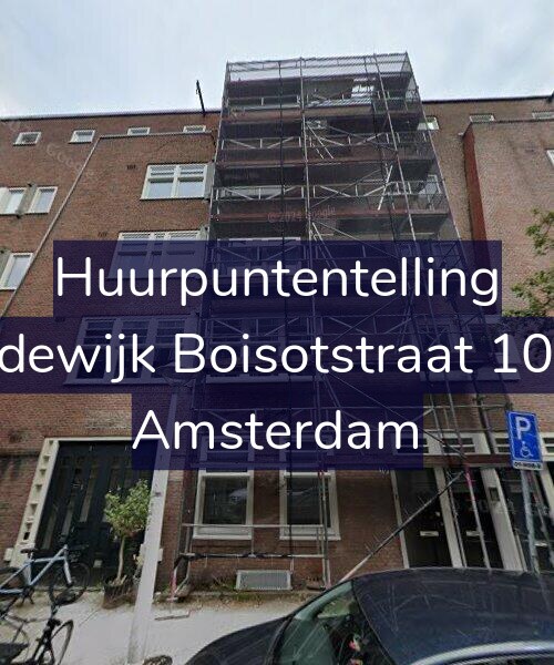 Foto gevel Huurpuntentelling voor Lodewijk Boisotstraat 10-H, Amsterdam