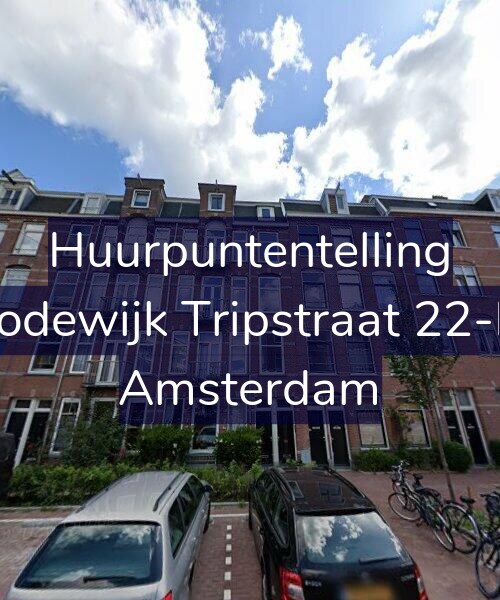 Foto gevel Huurpuntentelling voor Lodewijk Tripstraat 22-H, Amsterdam
