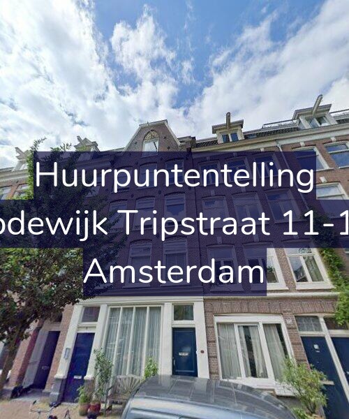 Foto gevel Huurpuntentelling voor Lodewijk Tripstraat 11-1V, Amsterdam