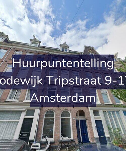Foto gevel Huurpuntentelling voor Lodewijk Tripstraat 9-1V, Amsterdam