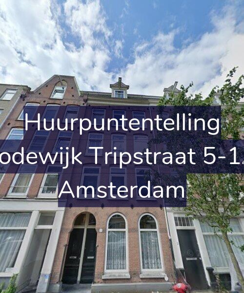 Foto gevel Huurpuntentelling voor Lodewijk Tripstraat 5-1A, Amsterdam