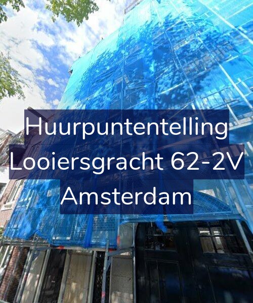 Foto gevel Huurpuntentelling voor Looiersgracht 62-2V, Amsterdam