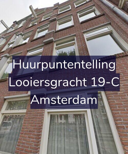 Foto gevel Huurpuntentelling voor Looiersgracht 19-C, Amsterdam