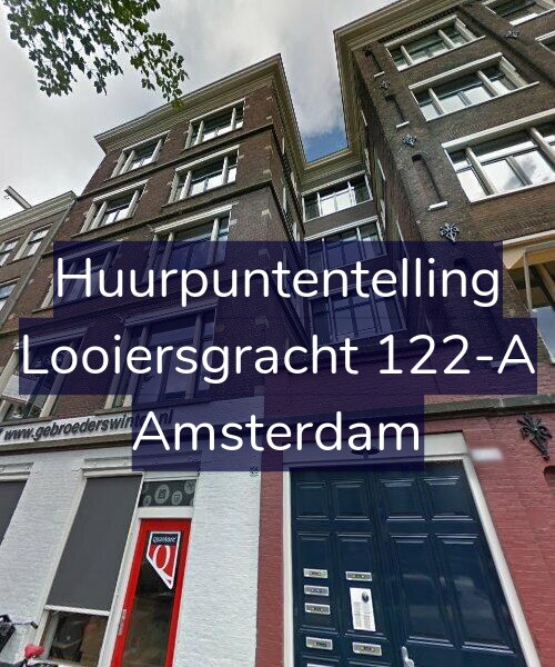 Foto gevel Huurpuntentelling voor Looiersgracht 122-A, Amsterdam