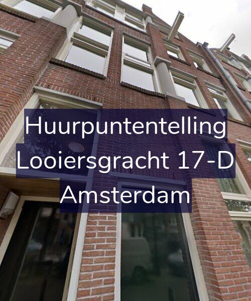Foto gevel Huurpuntentelling voor Looiersgracht 17-D, Amsterdam