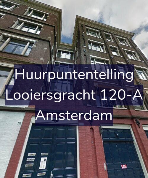 Foto gevel Huurpuntentelling voor Looiersgracht 120-A, Amsterdam
