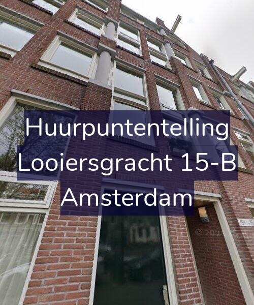 Foto gevel Huurpuntentelling voor Looiersgracht 15-B, Amsterdam