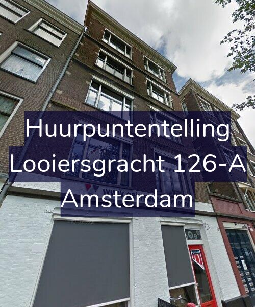 Foto gevel Huurpuntentelling voor Looiersgracht 126-A, Amsterdam