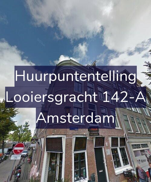 Foto gevel Huurpuntentelling voor Looiersgracht 142-A, Amsterdam