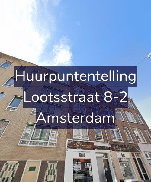 Foto gevel Huurpuntentelling voor Lootsstraat 8-2, Amsterdam