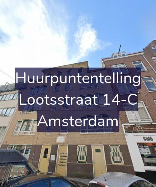 Foto gevel Huurpuntentelling voor Lootsstraat 14-C, Amsterdam