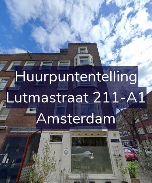 Foto gevel Huurpuntentelling voor Lutmastraat 211-A1, Amsterdam