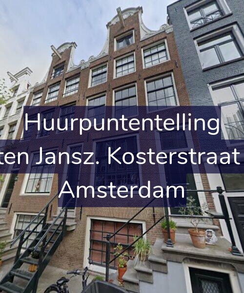 Foto gevel Huurpuntentelling voor Maarten Jansz. Kosterstraat 15-H, Amsterdam