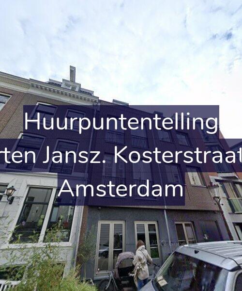 Foto gevel Huurpuntentelling voor Maarten Jansz. Kosterstraat 4-D, Amsterdam