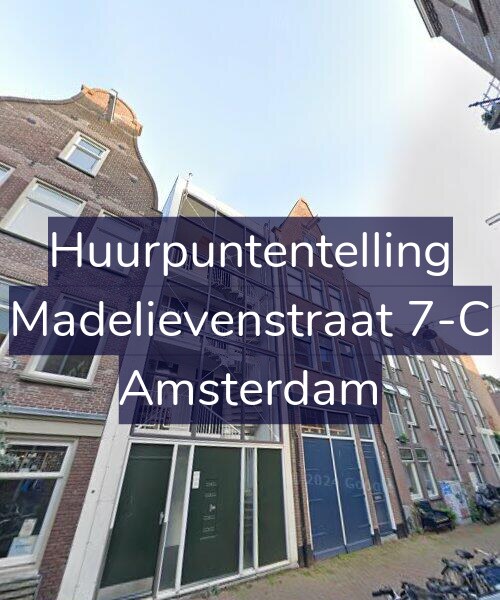 Foto gevel Huurpuntentelling voor Madelievenstraat 7-C, Amsterdam