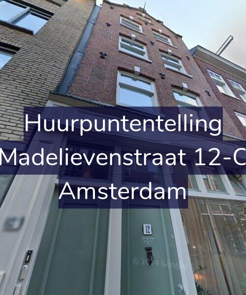Foto gevel Huurpuntentelling voor Madelievenstraat 12-C, Amsterdam