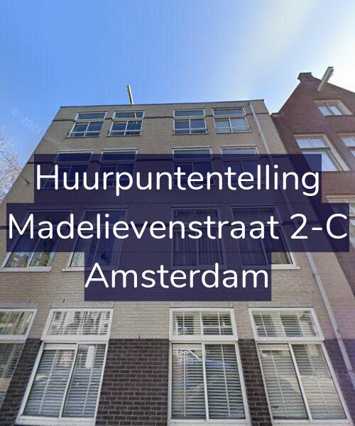 Foto gevel Huurpuntentelling voor Madelievenstraat 2-C, Amsterdam