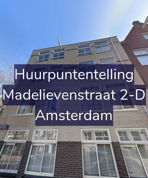 Foto gevel Huurpuntentelling voor Madelievenstraat 2-D, Amsterdam