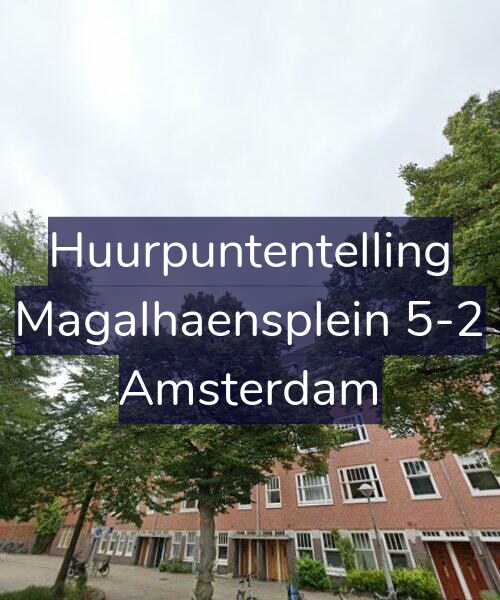 Foto gevel Huurpuntentelling voor Magalhaensplein 5-2, Amsterdam
