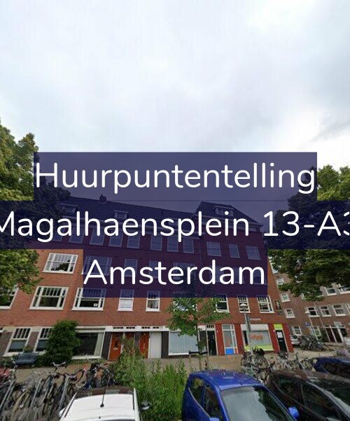 Foto gevel Huurpuntentelling voor Magalhaensplein 13-A3, Amsterdam