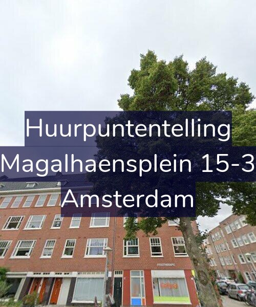 Foto gevel Huurpuntentelling voor Magalhaensplein 15-3, Amsterdam