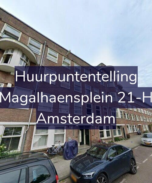 Foto gevel Huurpuntentelling voor Magalhaensplein 21-H, Amsterdam