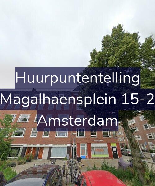 Foto gevel Huurpuntentelling voor Magalhaensplein 15-2, Amsterdam