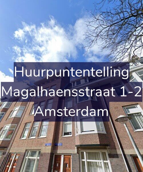 Foto gevel Huurpuntentelling voor Magalhaensstraat 1-2, Amsterdam
