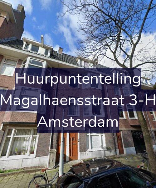 Foto gevel Huurpuntentelling voor Magalhaensstraat 3-H, Amsterdam
