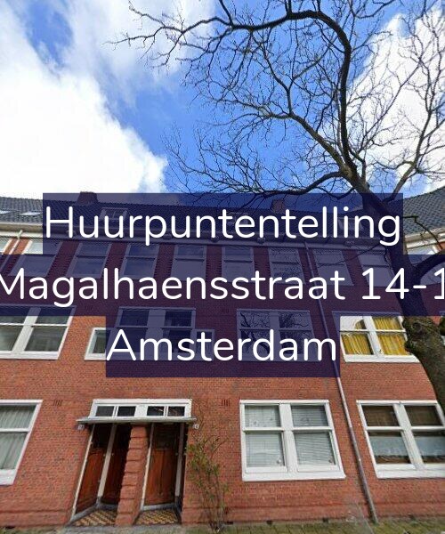 Foto gevel Huurpuntentelling voor Magalhaensstraat 14-1, Amsterdam