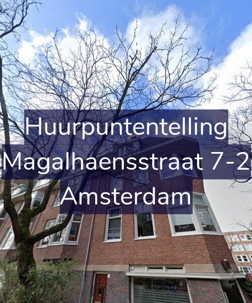 Foto gevel Huurpuntentelling voor Magalhaensstraat 7-2, Amsterdam