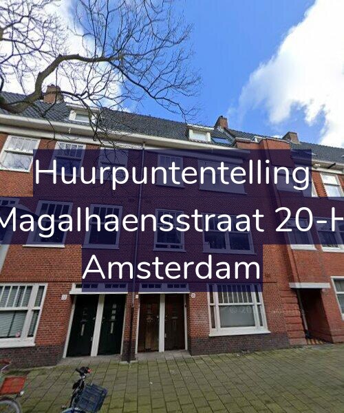Foto gevel Huurpuntentelling voor Magalhaensstraat 20-H, Amsterdam