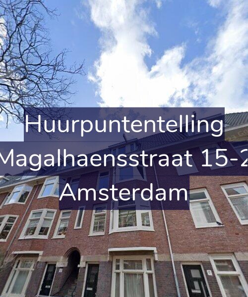 Foto gevel Huurpuntentelling voor Magalhaensstraat 15-2, Amsterdam
