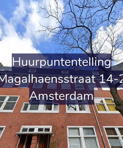 Foto gevel Huurpuntentelling voor Magalhaensstraat 14-2, Amsterdam