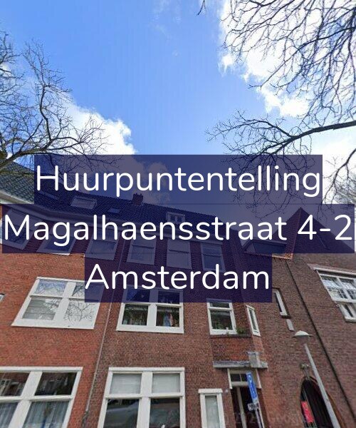 Foto gevel Huurpuntentelling voor Magalhaensstraat 4-2, Amsterdam
