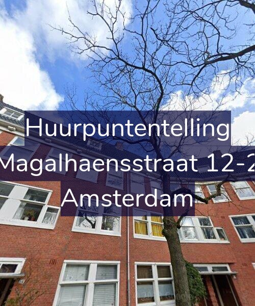Foto gevel Huurpuntentelling voor Magalhaensstraat 12-2, Amsterdam