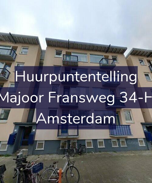 Foto gevel Huurpuntentelling voor Majoor Fransweg 34-H, Amsterdam
