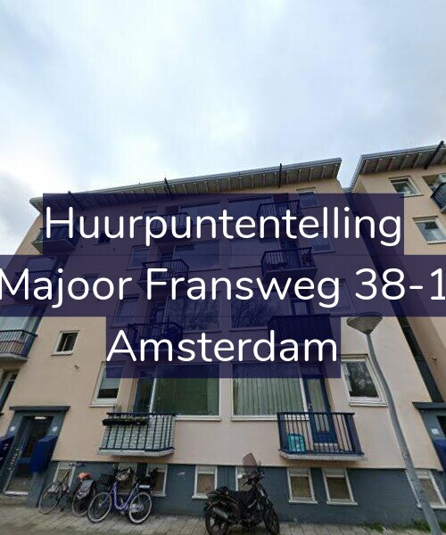 Foto gevel Huurpuntentelling voor Majoor Fransweg 38-1, Amsterdam