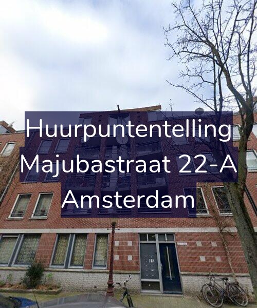 Foto gevel Huurpuntentelling voor Majubastraat 22-A, Amsterdam