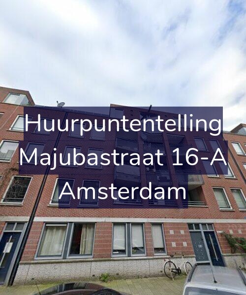Foto gevel Huurpuntentelling voor Majubastraat 16-A, Amsterdam
