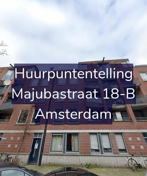 Foto gevel Huurpuntentelling voor Majubastraat 18-B, Amsterdam