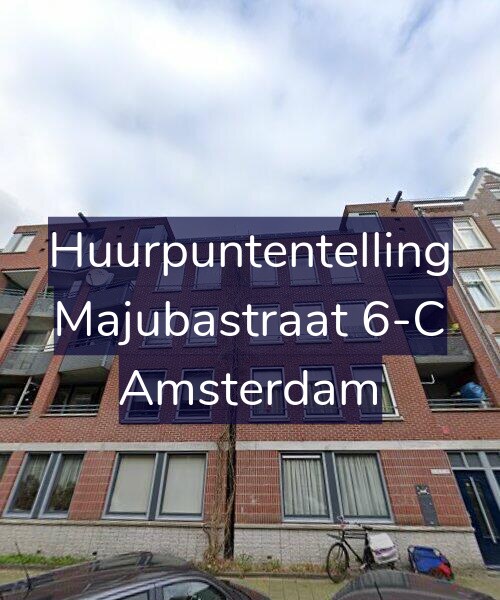 Foto gevel Huurpuntentelling voor Majubastraat 6-C, Amsterdam