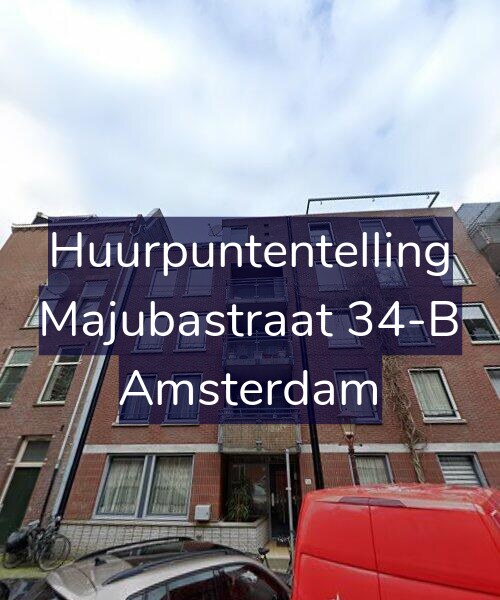 Foto gevel Huurpuntentelling voor Majubastraat 34-B, Amsterdam