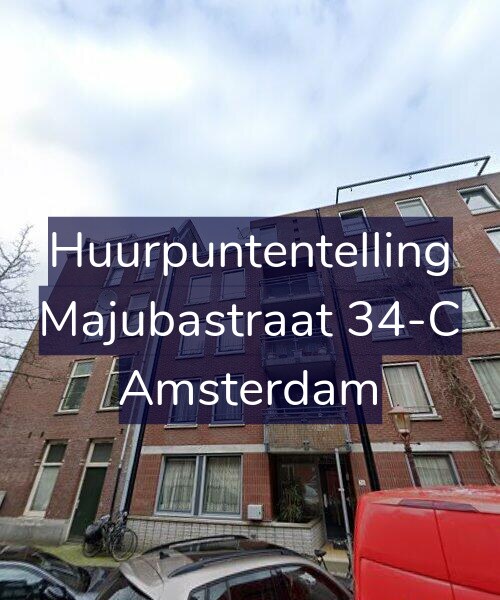 Foto gevel Huurpuntentelling voor Majubastraat 34-C, Amsterdam
