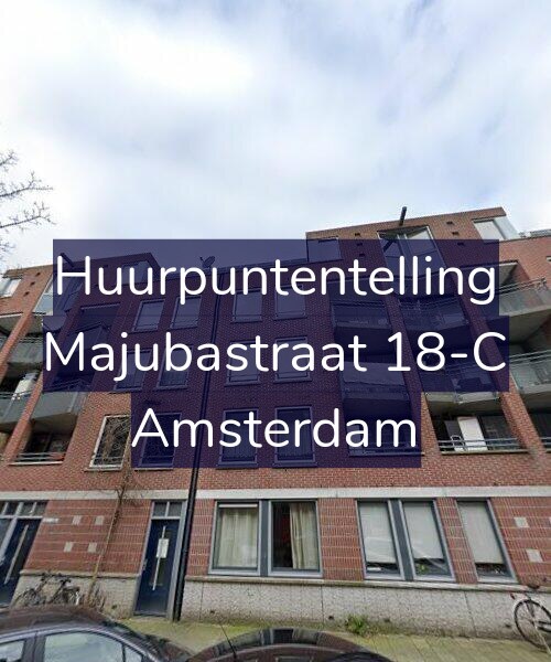 Foto gevel Huurpuntentelling voor Majubastraat 18-C, Amsterdam